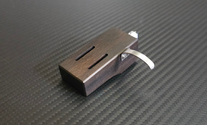 Custom-made Headshell for BRAUN PS500 Turntable Plattenspieler Ebony Wood4