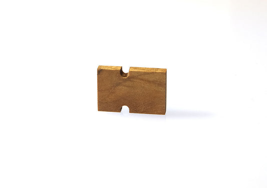 Headshell Damper Spacer Weight For Denon DL103 DL103R Cartridges / Teak Wood0