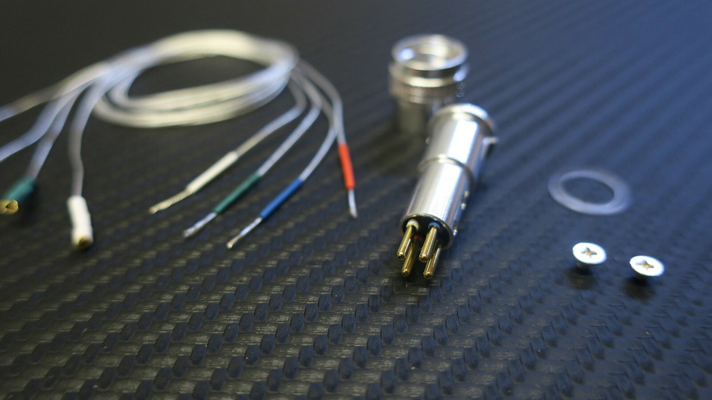 Tonarm Rewire Kit FURUKAWA High quality Pure Silber + SME Type Headshell Socket1