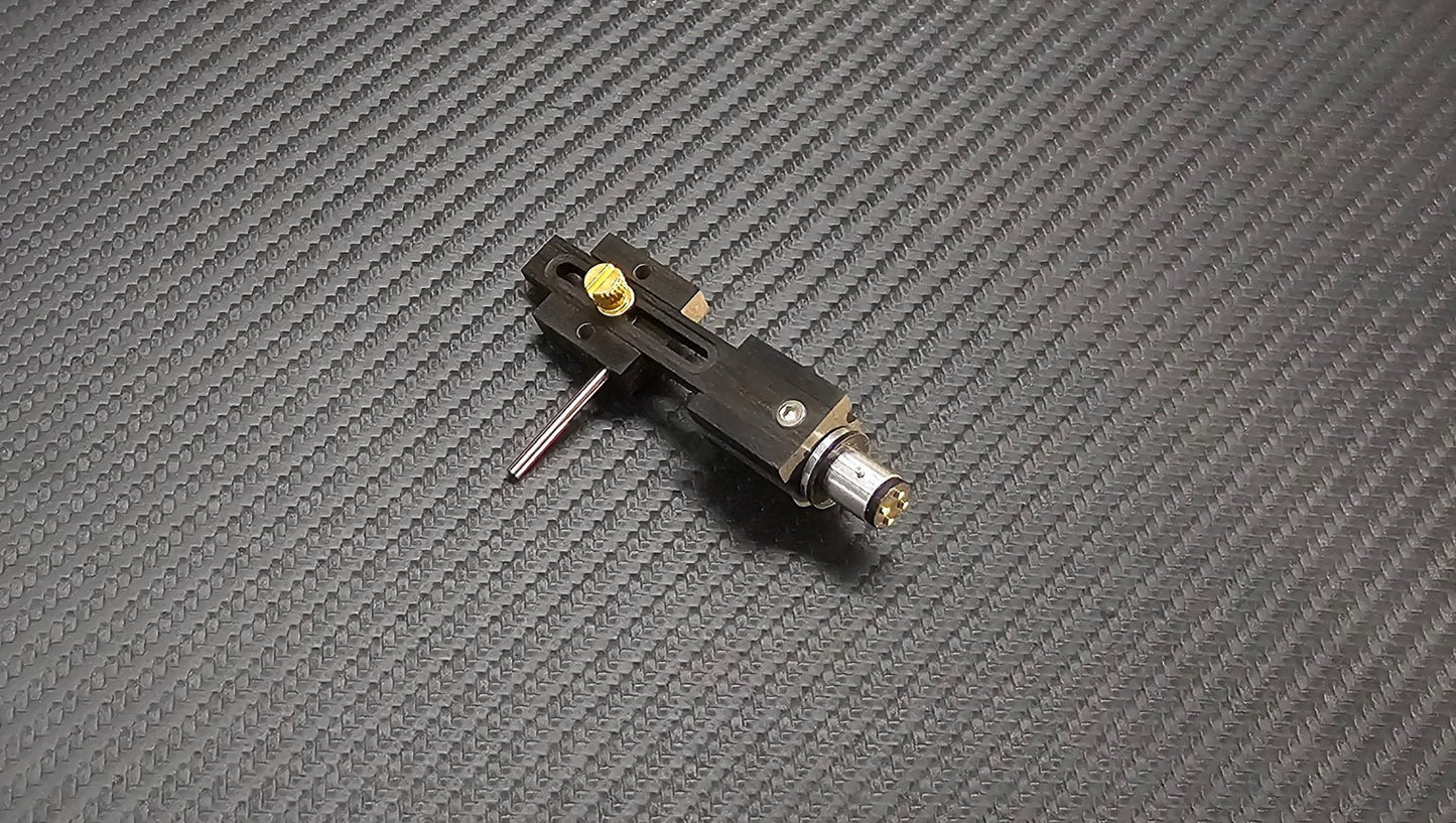 Exclusive CUSTOM-MADE Headshell made of Ebony Wood for Ortofon RMG/SAEC/SME 30122