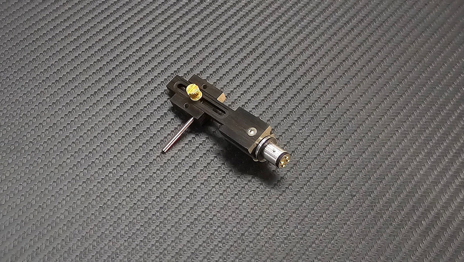 Exclusive CUSTOM-MADE Headshell made of Ebony Wood for Ortofon RMG/SAEC/SME 30122