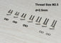 Premium Phono Screws Set - M2.5 For pro-Ject Tone-Arm Tracking Arm New0