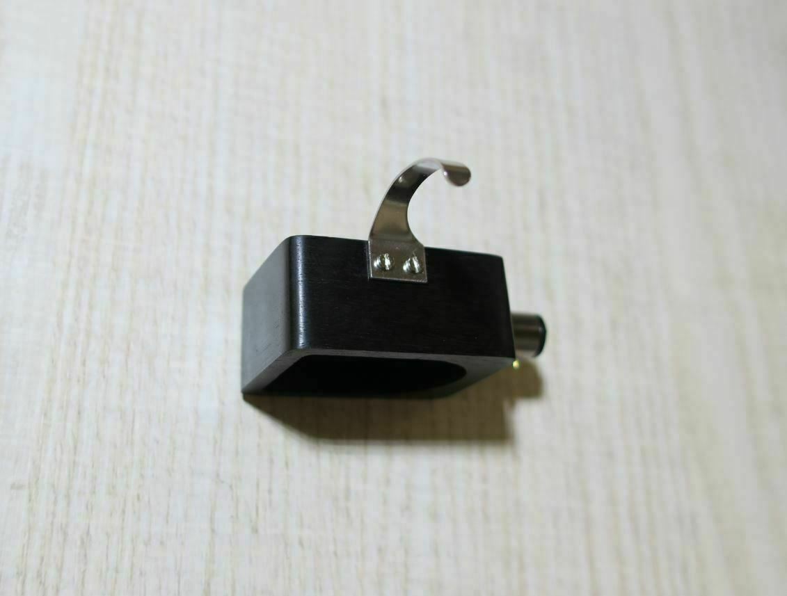 Custom-Made Headshell for EMT TSD15 Cartridge made of Ebony Wood NEW DESIGN 20192