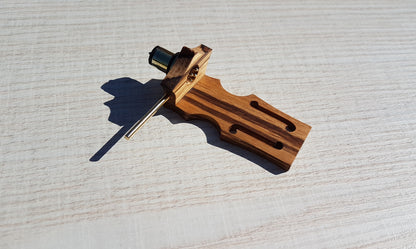 Exclusive Custom-Made Headshell Stradivarius For Sme Tonearms Zebrawood - New2