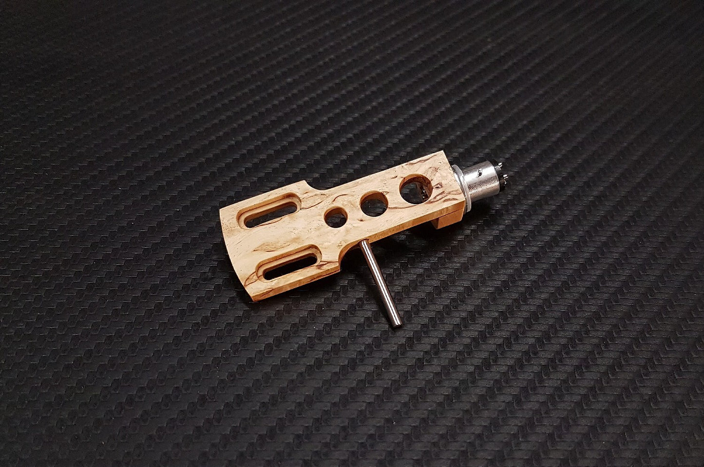 Exclusive CUSTOM-MADE Headshell for TECHNICS SL series - Karelian Birch - NEW0