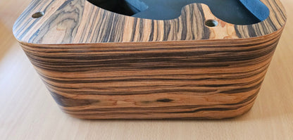 Thorens TD124 Zarge / Plinth made of High Fidelity MDF Santos Palisander Veneer14