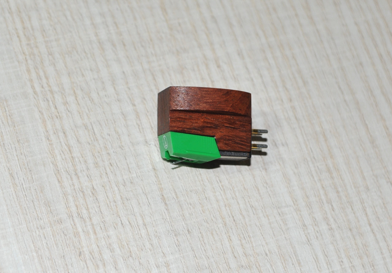 Exclusive WOOD BODY for AudioTechnica AT95E Cartridge Tonabnehmer COCOBOLO Wood1