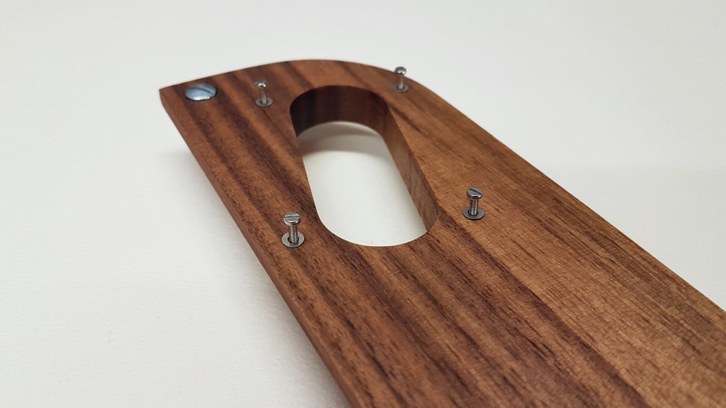 Tonarmboard Base for Thorens TD-124 / SME 3009 MKI MKII HiFi SOLID WOOD WALNUT5