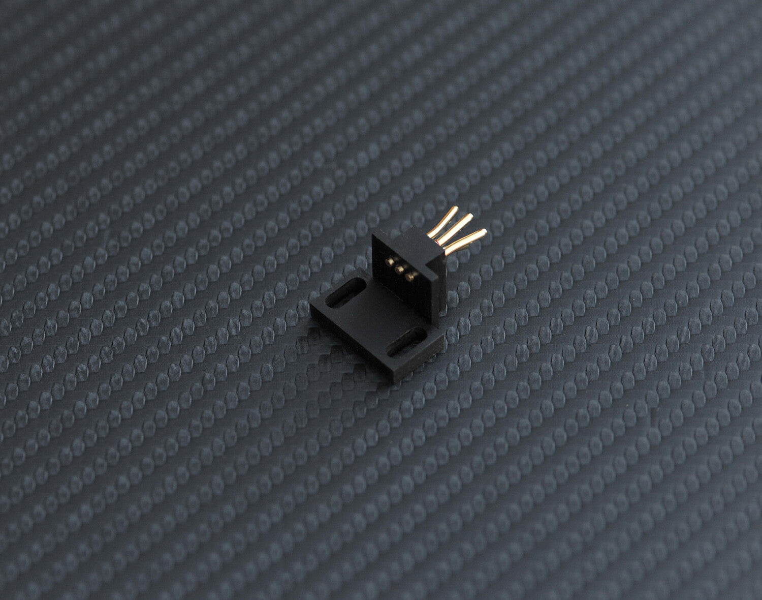 Custom-made Connector / Slider 4 Pins gold-plated DECCA LONDON BLACK/GREY/GOLD2