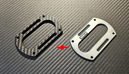 4mm Base Slider Tonearm Board for SME 3009 / 3012 Tonearm aus Racing Carbon0