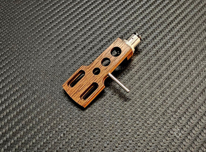 Exclusive CUSTOM-MADE Headshell for TECHNICS Tonearm Walnut Wood Unique -NEW-1