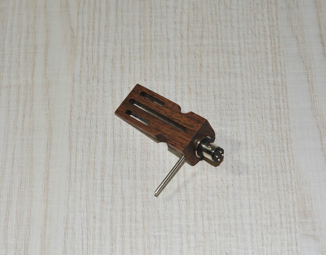 Custom-Made Headshell For Sme / Ortofon Tonearms Mahogany Wood Unique3