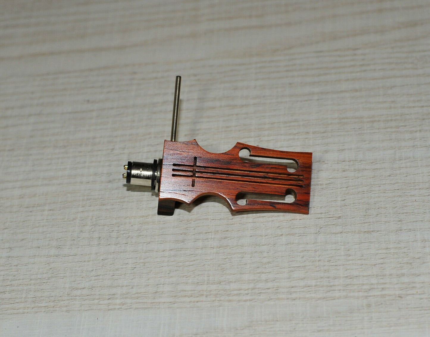 Exclusive Custom-Made Headshell Stradivarius for SME Tonearms Cocobolo Wood1