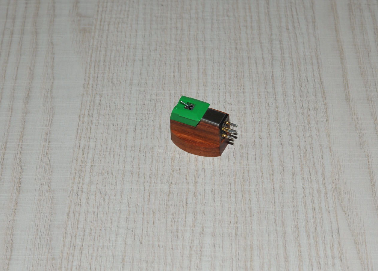 Exclusive Wood Body For Audiotechnica AT95E Cartridge Pickup Iroko Wood4