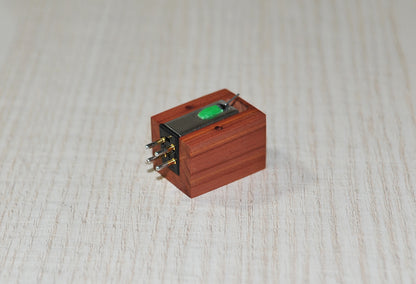 WOOD BODY for AudioTechnica AT95E Cartridge MC Look - New - Sound Improvement1