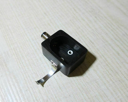 Custom-Made Headshell for EMT TSD15 Cartridge made of Ebony Wood NEW DESIGN 20191