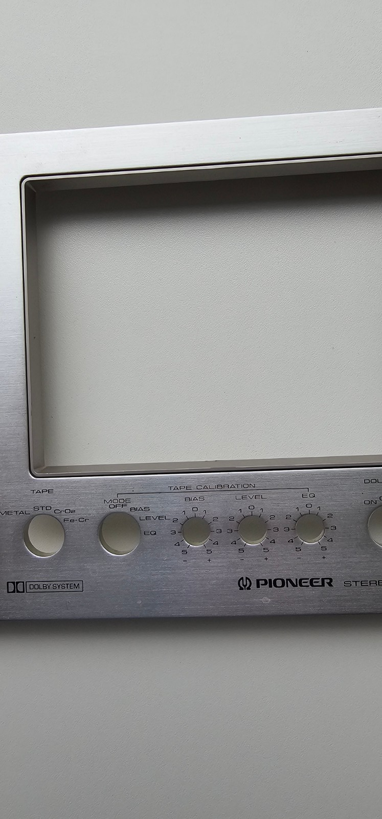 Pioneer CT-F1250 Front Panel / Spare part / 100% Genuine Part /3
