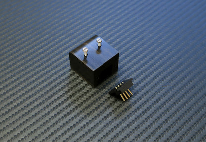 Umbausatz für DECCA FFSS MK II - Ebony Wood body + Fixing Screws + Connector2