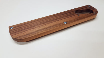 Tonarmboard Base for Thorens TD-124 / SME 3009 MKI MKII HiFi SOLID WOOD WALNUT3