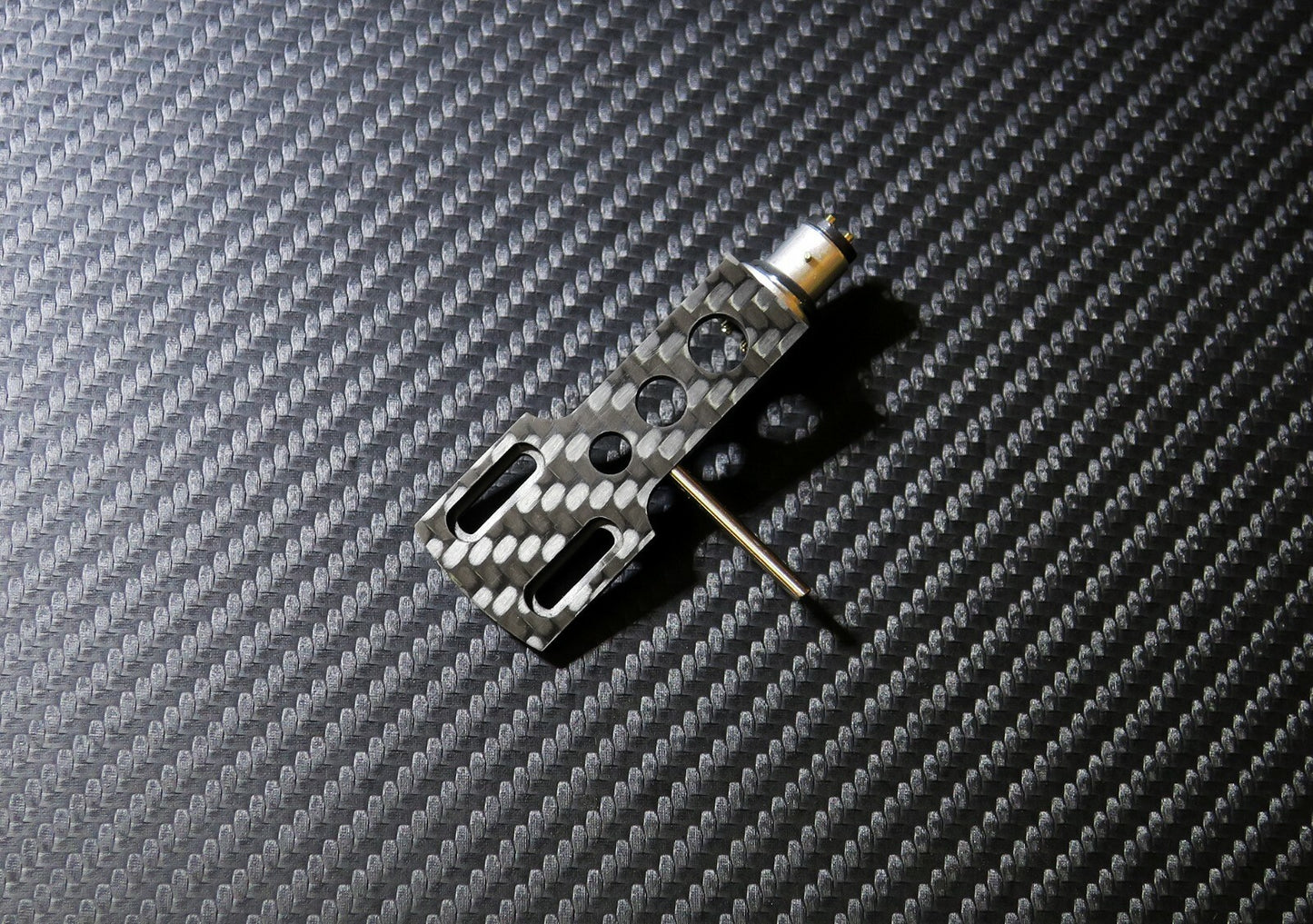 Exclusive Custom-Made Headshell For Technics Tone-Arm Real Racing Carbon Unique0