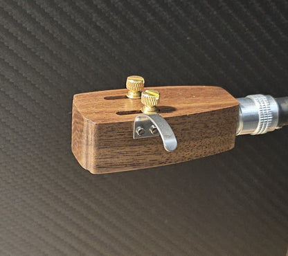 Custom-Made Wood Headshell for Ortofon RMG 309 eff. length/overhang adjustment0