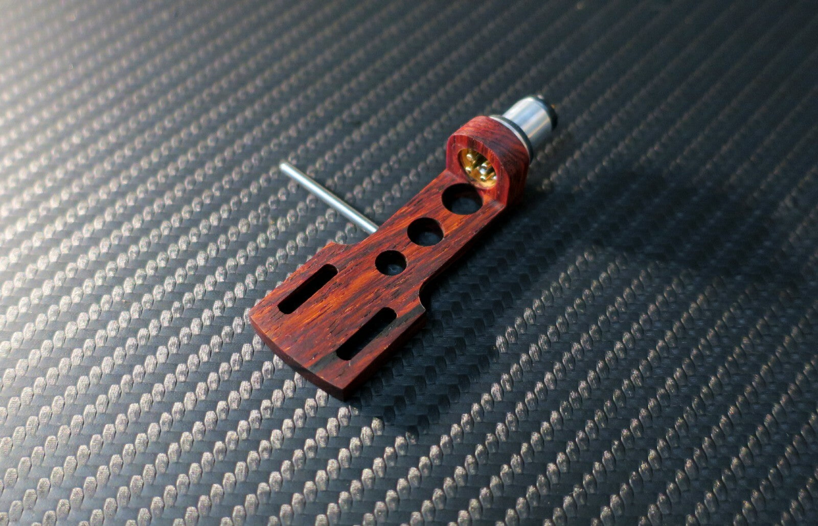 Exclusive CUSTOM-MADE Headshell for TECHNICS Tonearm Cocobolo Wood Unique -NEW-3