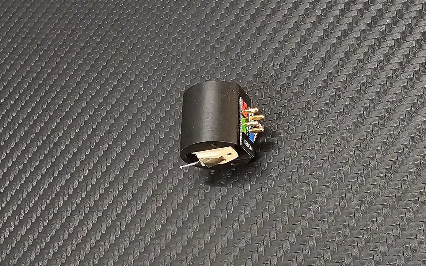 Custom-Made Wood Body for DENON DL110 Series Cartridges Ebony Wood Design 20251