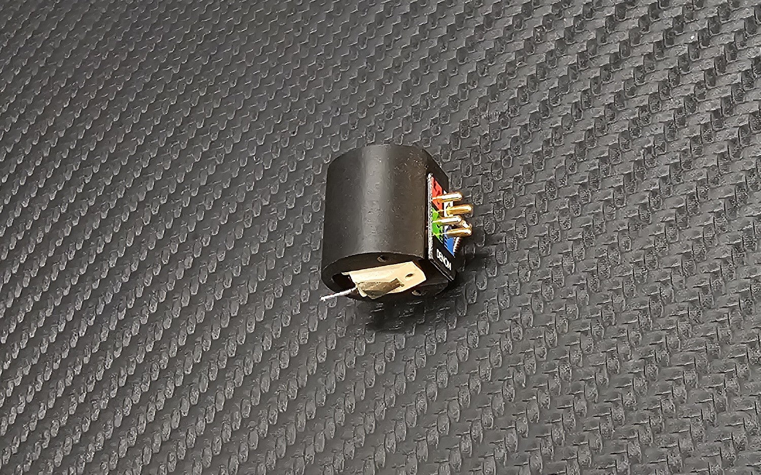 Custom-Made Wood Body for DENON DL110 Series Cartridges Ebony Wood Design 20251