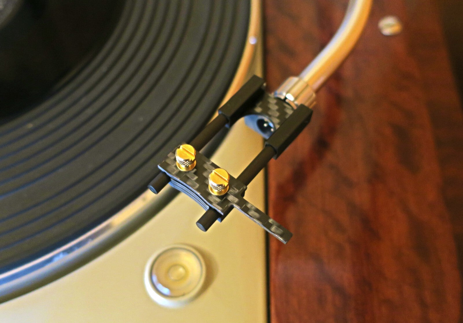 Exclusive CUSTOM-MADE Headshell made of Carbon for Technics/Ortofon/SAEC/SME4