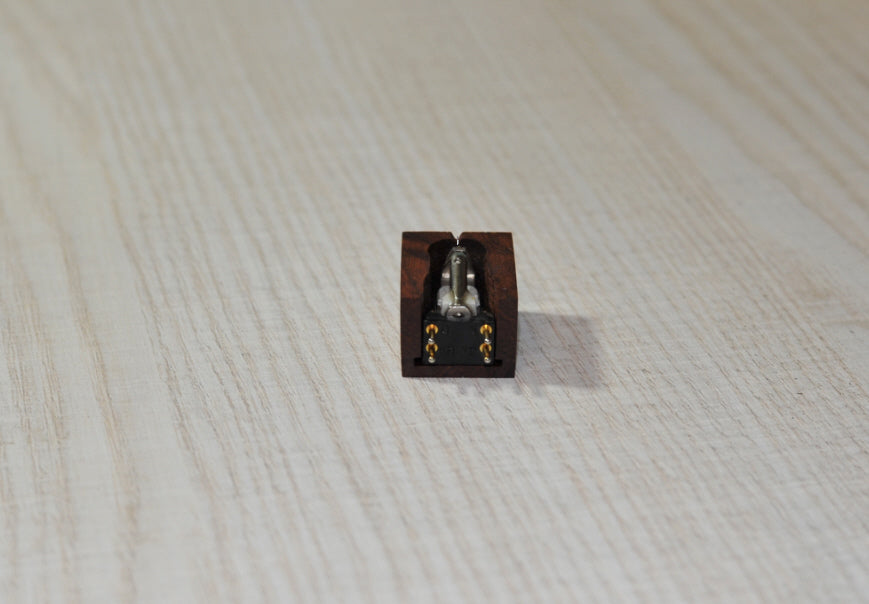 Wooden Body " Slide-In " Version For Denon DL 103 (R) Cartridge Fixing Without3