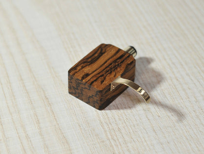 New Headshell Body Made From Zebrawood With Emt Connector For Denon DL103 DL103R2