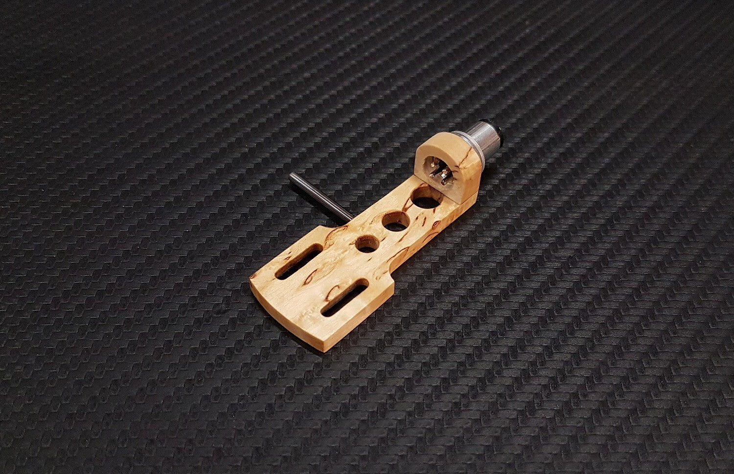 Exclusive CUSTOM-MADE Headshell for TECHNICS SL series - Karelian Birch - NEW1