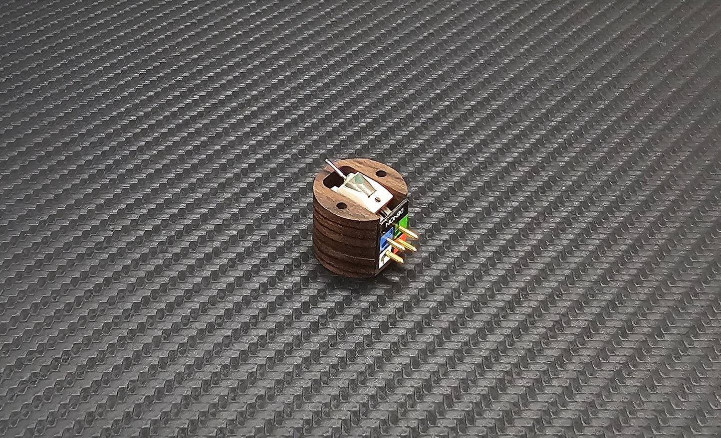 Custom-Made Wood Body for DENON DL110 Series Cartridges Rosewood Design 20251