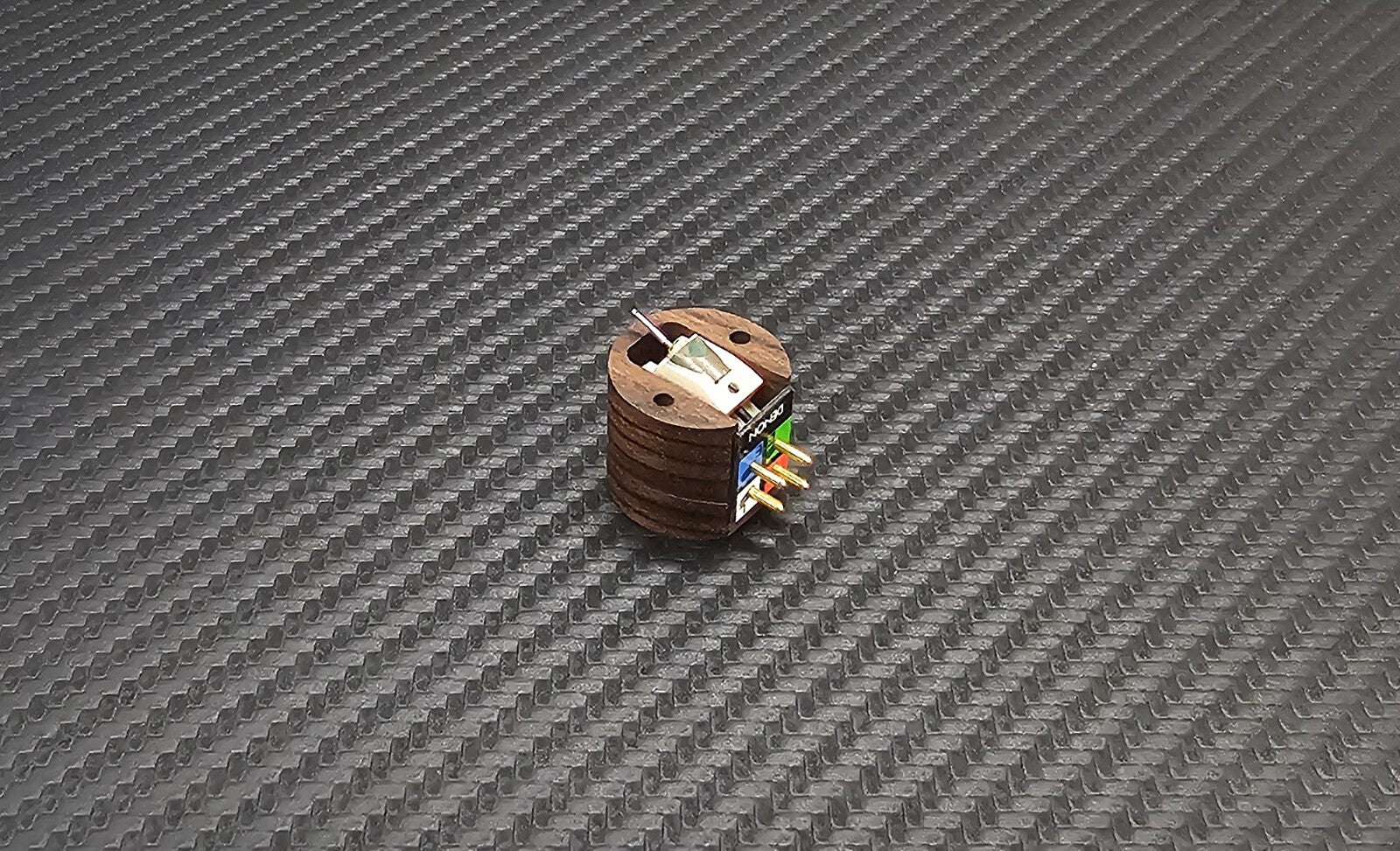 Custom-Made Wood Body for DENON DL110 Series Cartridges Rosewood Design 20251