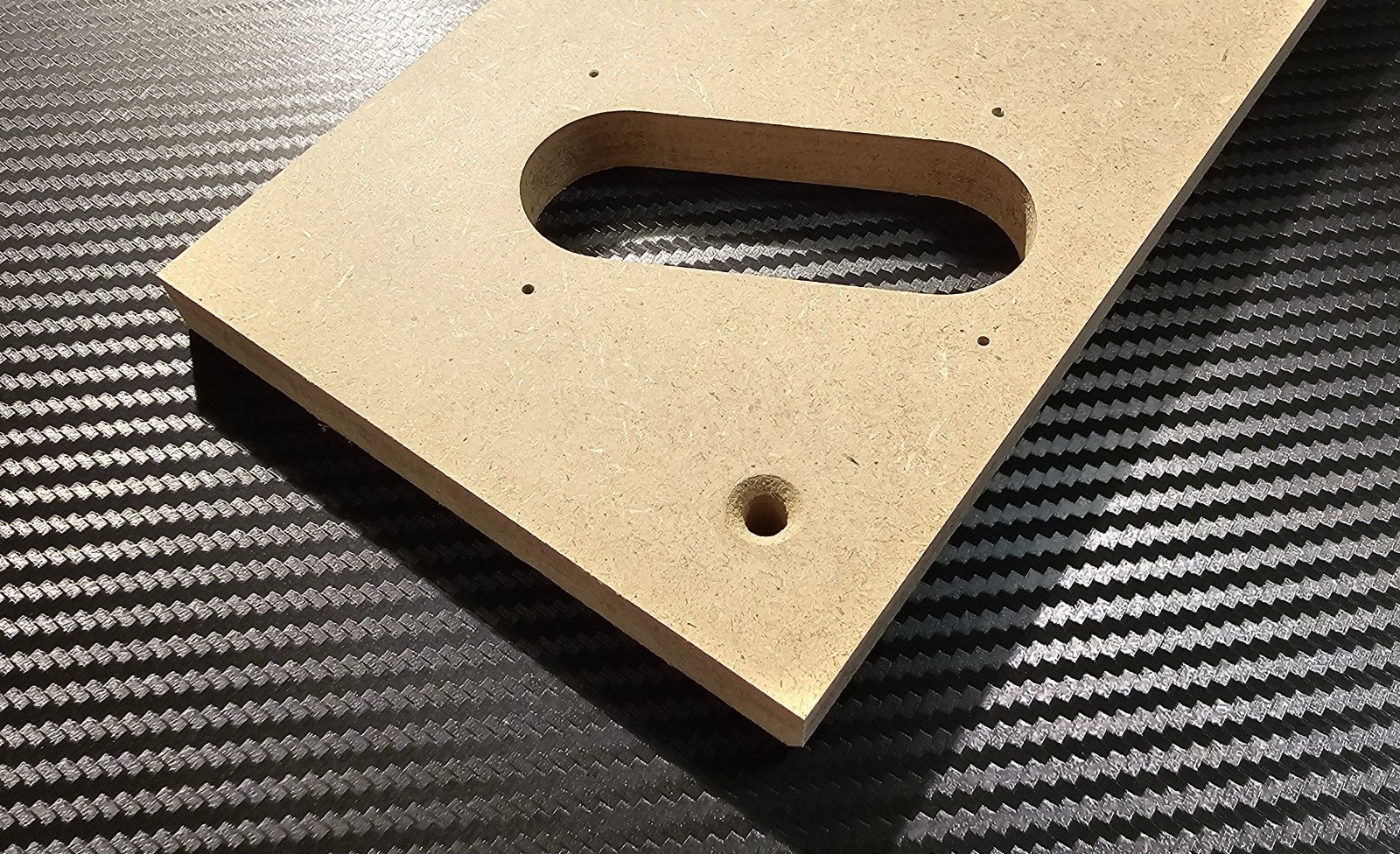 Tonarmboard Base for Thorens TD125 Turntable & SME 3009 Tonearm HiFi MDF (blank)2