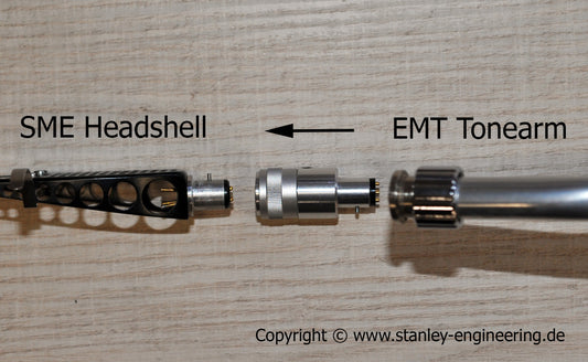 Adapter for EMT Tonearm -> SME Headshell New & Exclusive by Stanley-Engineering0
