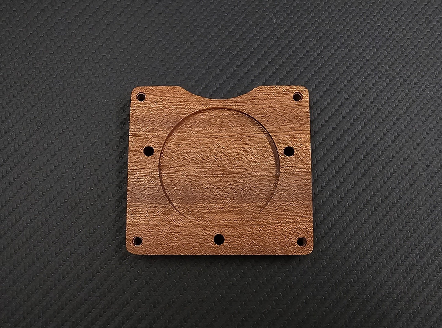 Custom-Made Mahagoni Wood Board Dashboard Cockpit für Hanhart Stoppuhr Rallye3