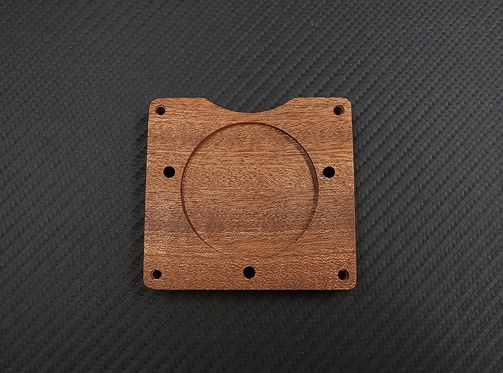 Custom-Made Mahagoni Wood Board Dashboard Cockpit für Hanhart Stoppuhr Rallye3