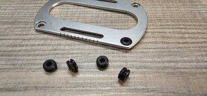 4x Grommets Rubber for SME 3009 SME 3012 Bed Plate / Slider / Tonearm Base1