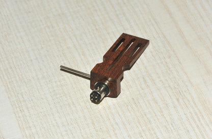 Exclusive Custom-Made Headshell For Sme Tone-Arm Type - Snake Wood1