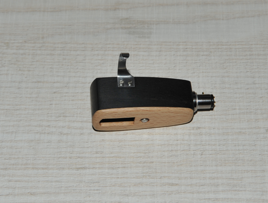 Custom-Made Wood Headshell + Cover For Ortofon Spu Cartridges Without0