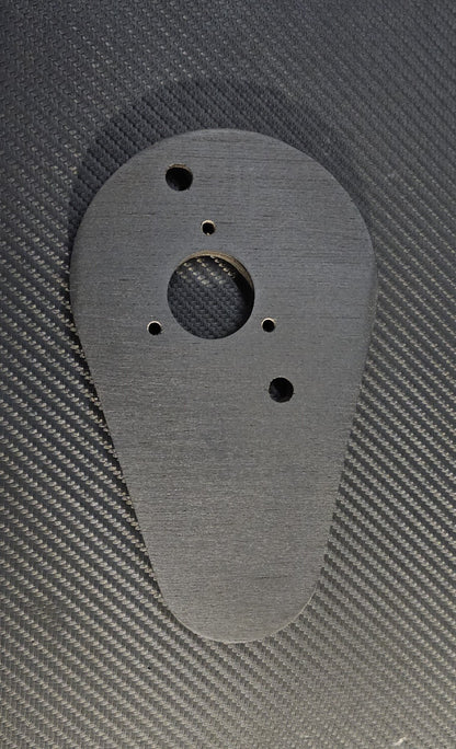 Custom-Made Armboard for Systemdek IIX Turntable for Rega 3 point fixing4