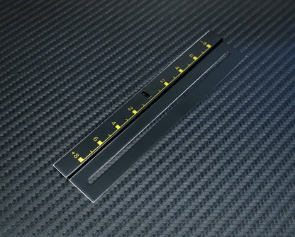 Pitch Schild Trim for Technics 1200 1210 MK2 MK3 M3D MK4 MK5 MK6 LTD Black0