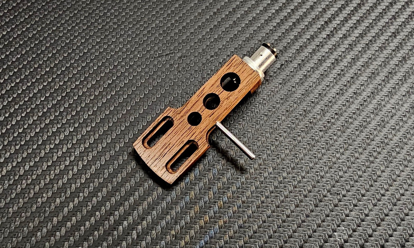 Exclusive CUSTOM-MADE Headshell for TECHNICS Tonearm Walnut Wood Unique -NEW-0
