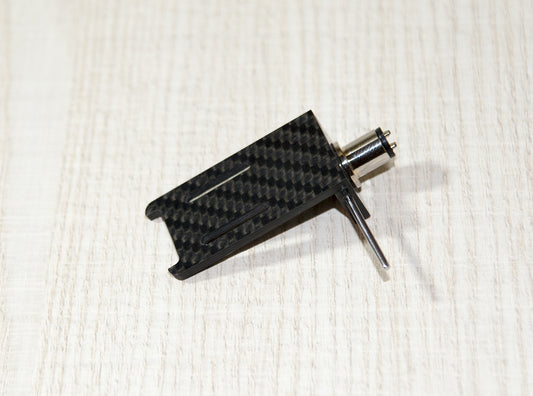 Custom-Made Headshell f. EMT 909 912 929 997 Tonearms made of Real Racing Carbon0