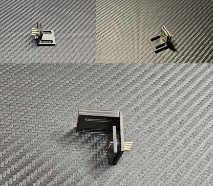 4 pin Adapter/ Connector for DECCA FFSS Cartridge made of Carbon and 24k pins1