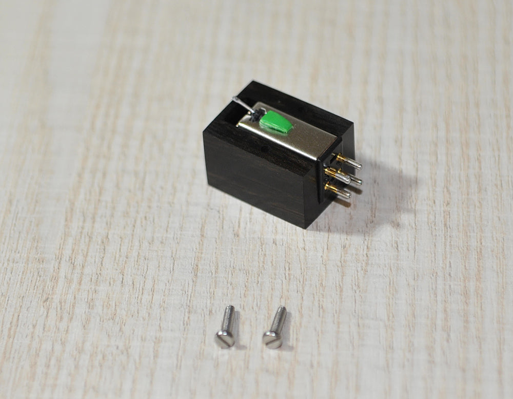 Ebony Wood Body For Audiotechnica AT95E Cartridge Mc Look Perfect Sound Improv0