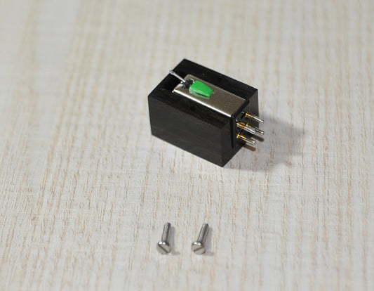 Ebony Wood Body For Audiotechnica AT95E Cartridge Mc Look Perfect Sound Improv0