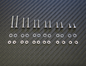 Hi-End Ultra-Light Aluminium Screws Set M2.5 For Headshell/Pickup New0