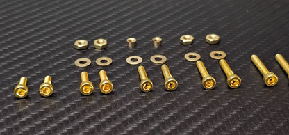 Phono Screws Set M2.5 / 6 8 10 12 14 16 20mm for Headshell / Cartridge / Steel0